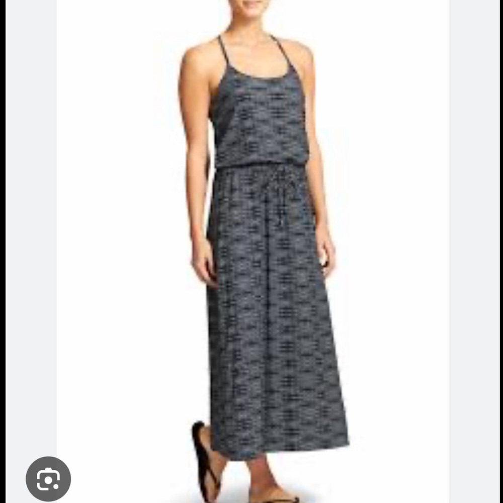 Athleta Ariel Novella Tie Waist Maxi Dress Women's 6 athletic outdoor beach boho